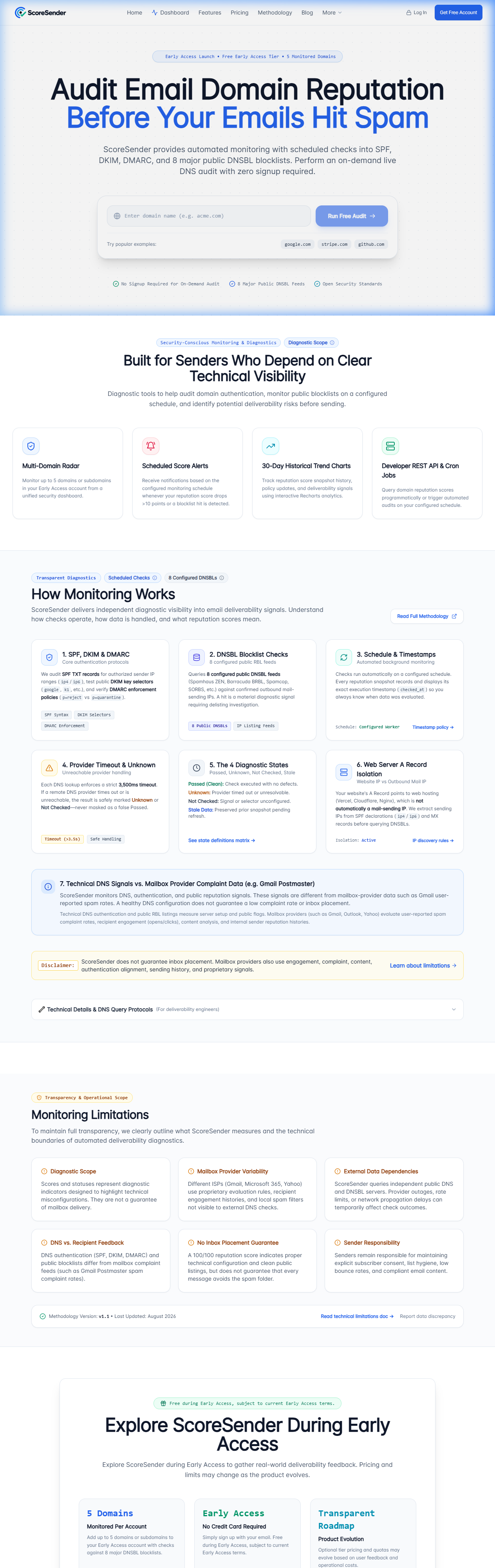 ScoreSender SaaS Platform